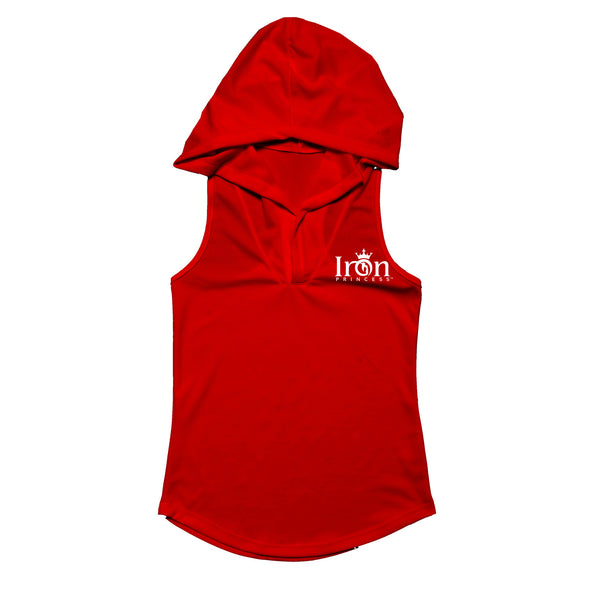 RACERBACK DRI-FIT SLEEVELESS HOODIE IRON PRINCESS COLLECTION